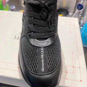 ALEXANDER MCQUEEN BLACK SNEAKERS